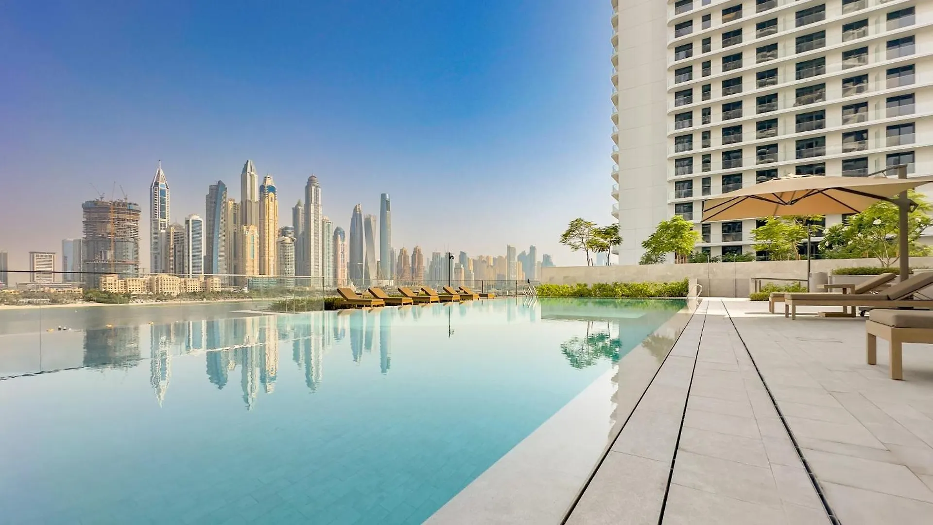 Apartmán Escape24-Lux 1Br With Beach Access Emaar Beachfront Dubaj
